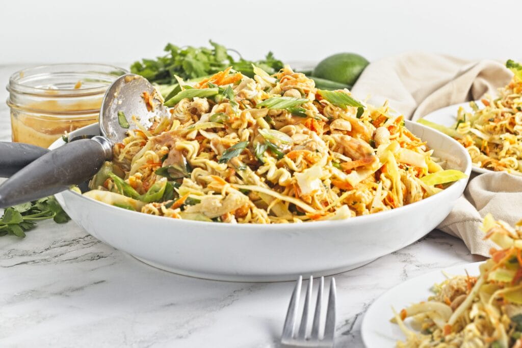 Crunchy Chicken Ramen Salad