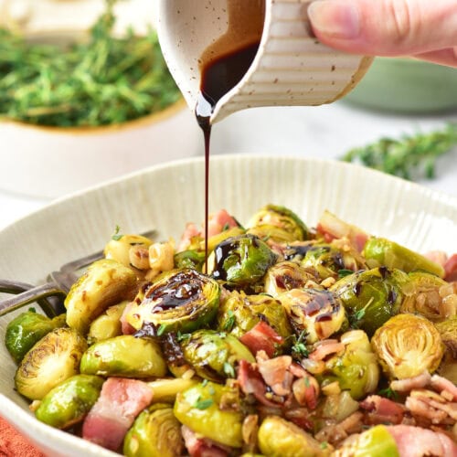 Balsamic Bacon Brussels Sprouts