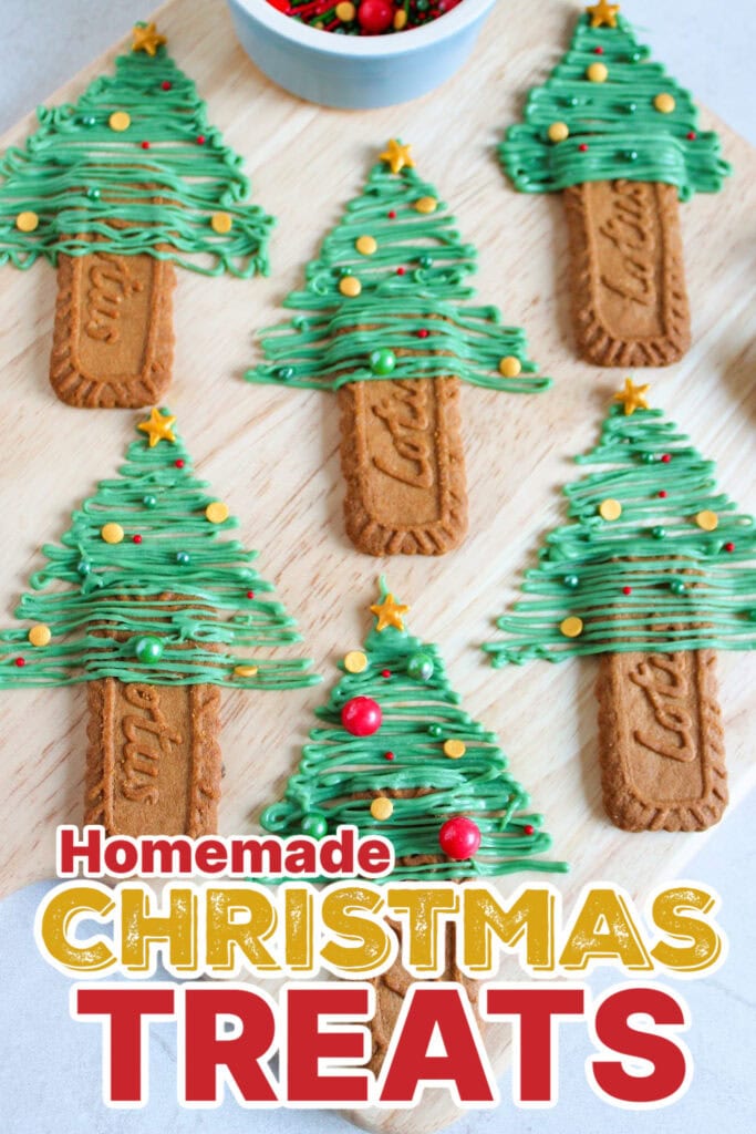 Festive Christmas Treats-Biscoff Chocolate Christmas Tree