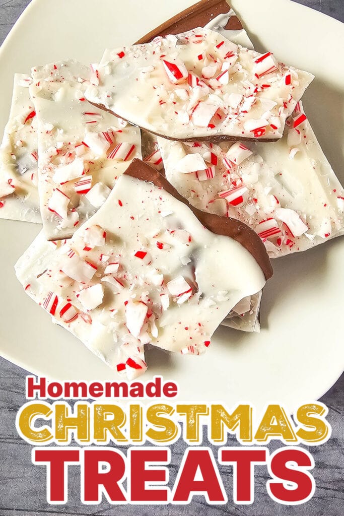 Festive Christmas Treats-Christmas Candy Cane Bark