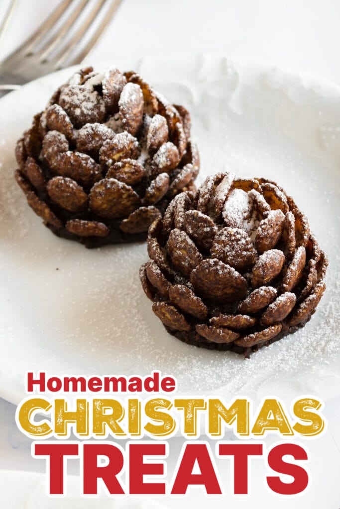 Festive Christmas Treats-Christmas Edible Chocolate Pine Cones