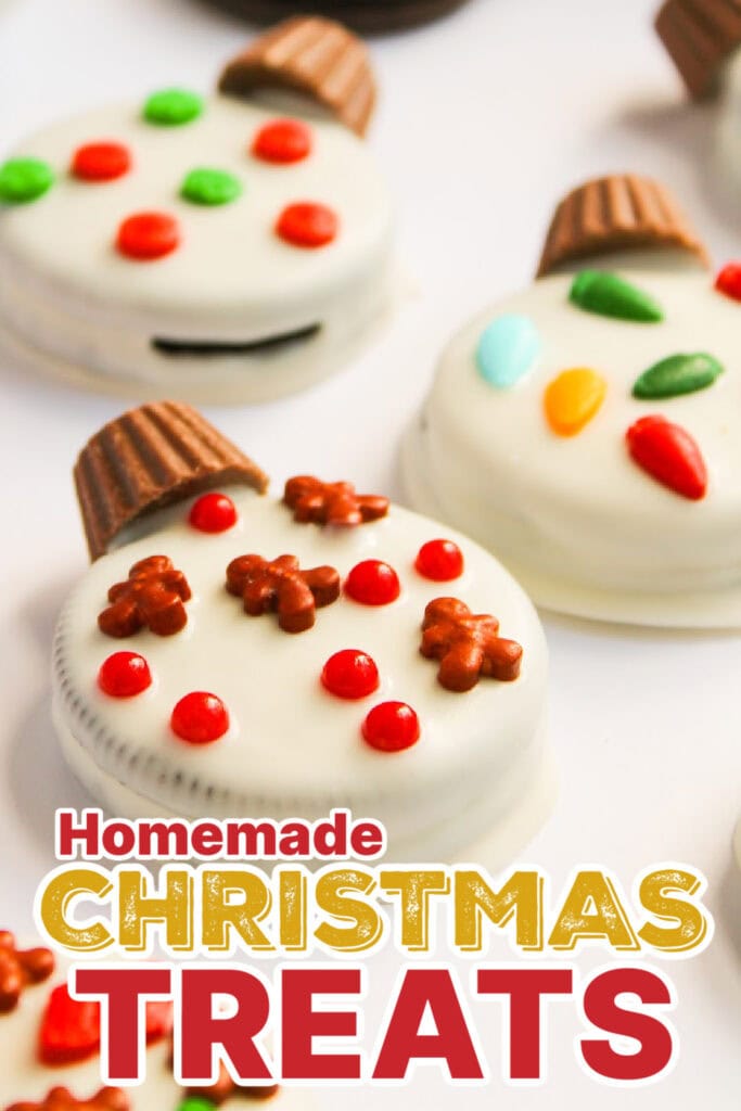 Festive Christmas Treats-Christmas Ornament Oreo Cookies