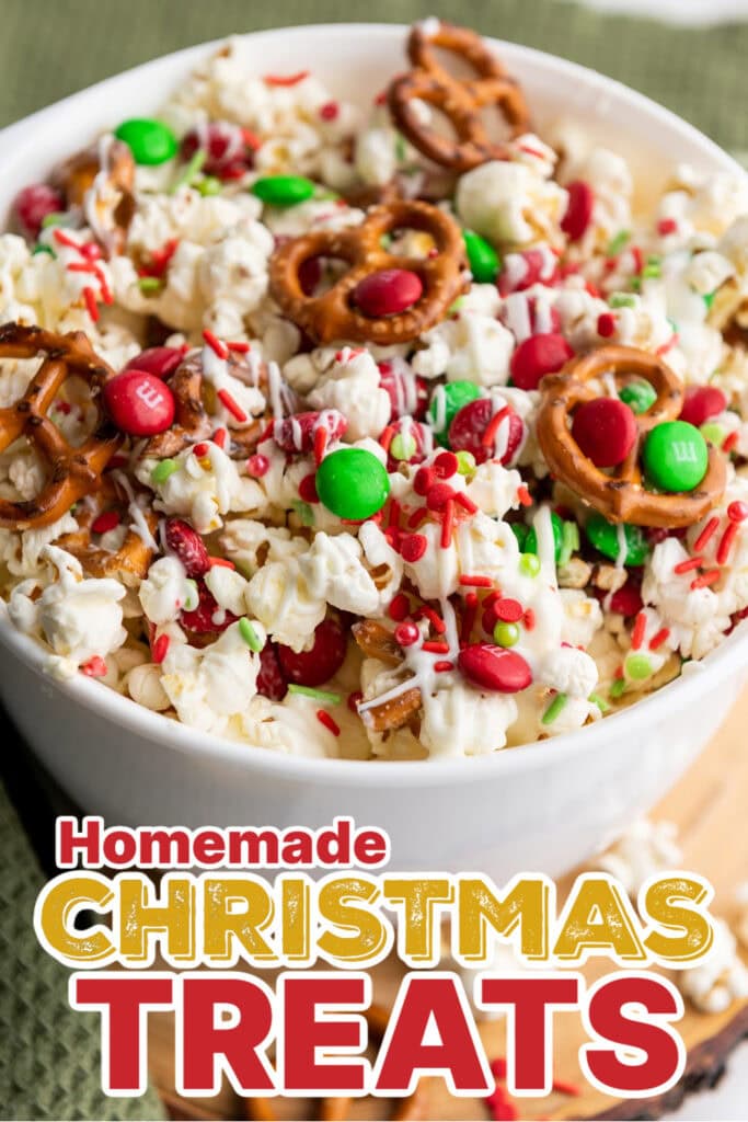 Festive Christmas Treats-Christmas Popcorn