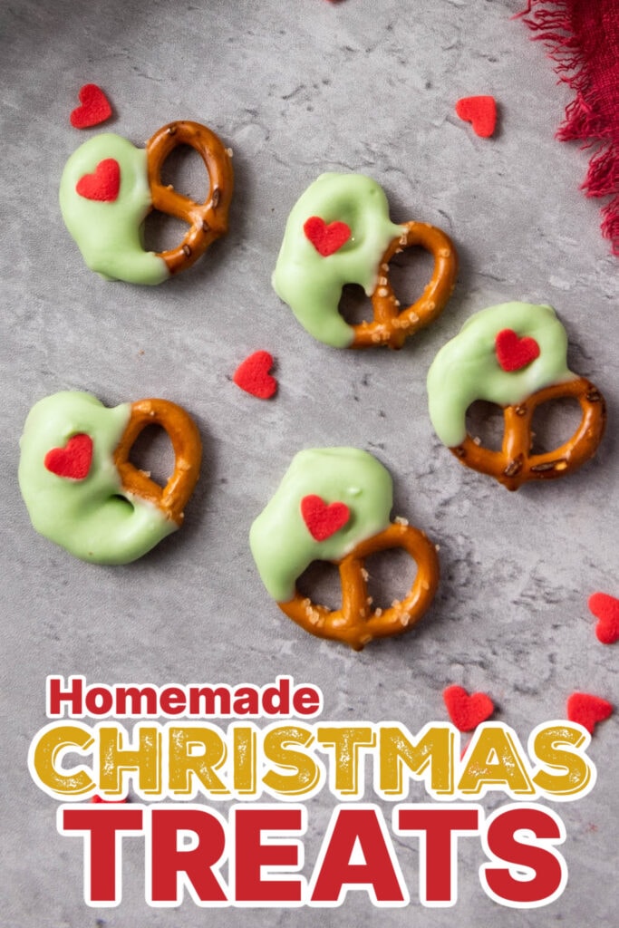 Festive Christmas Treats-Christmas Pretzels