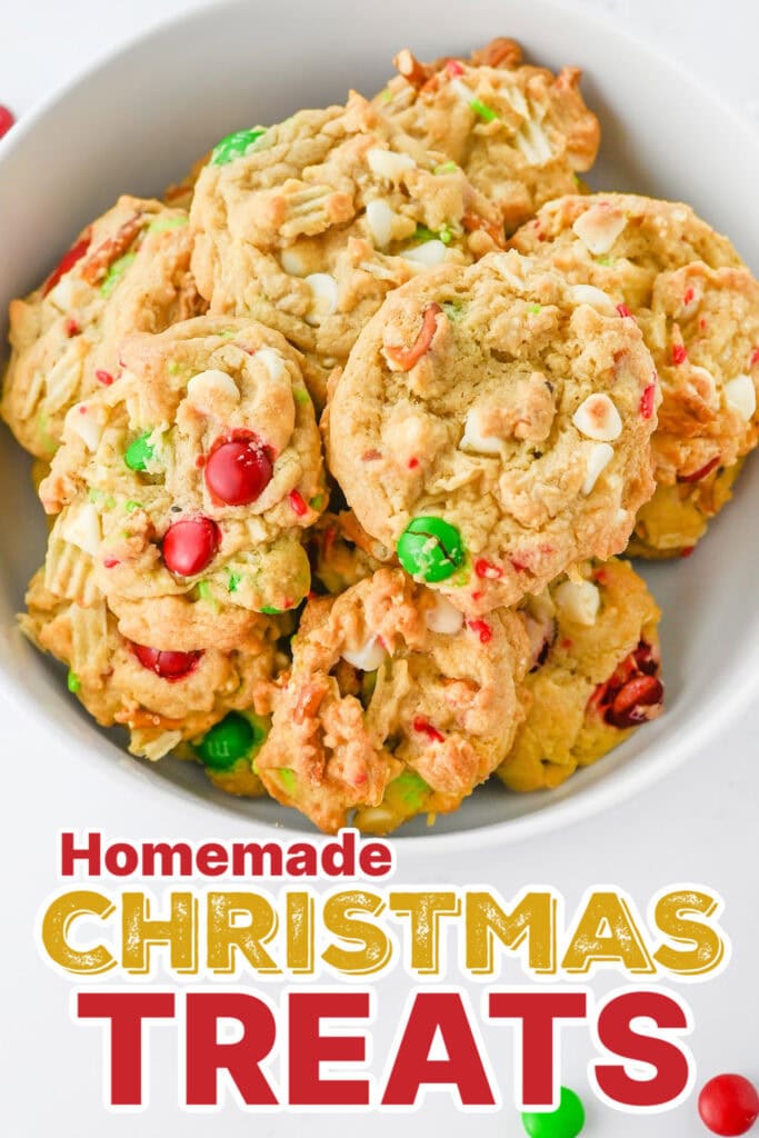 Festive Christmas Treats-Kitchen Sink Christmas Cookies