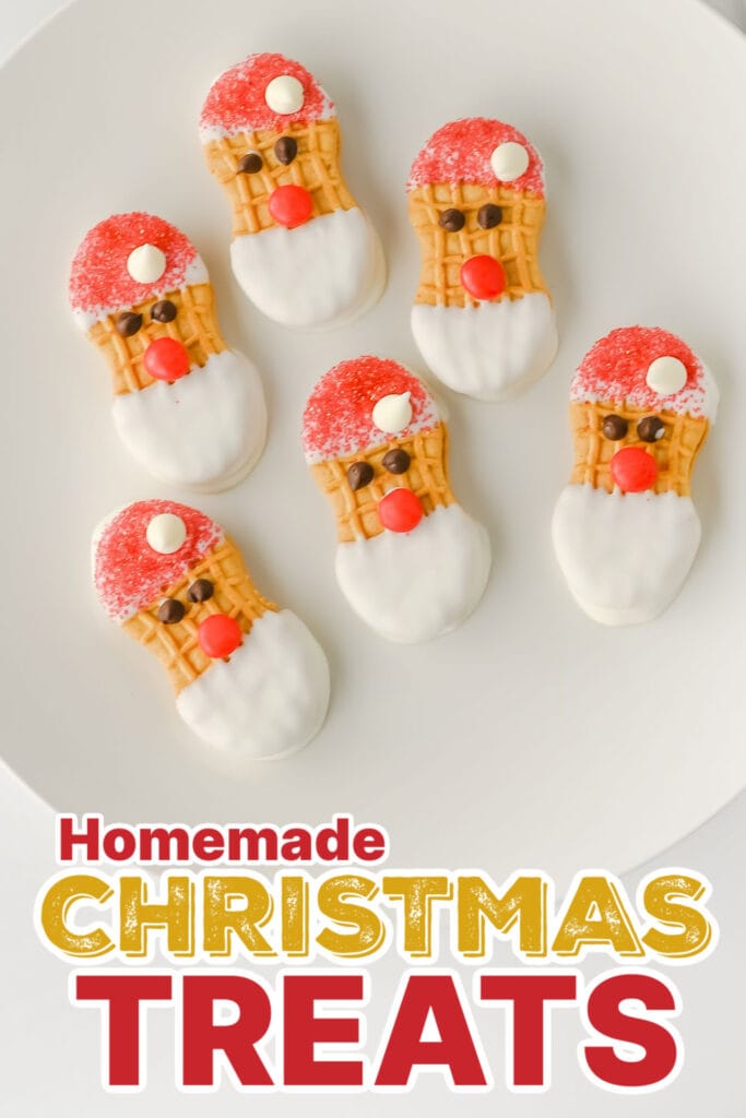 Festive Christmas Treats-Santa Nutter Butter Cookies