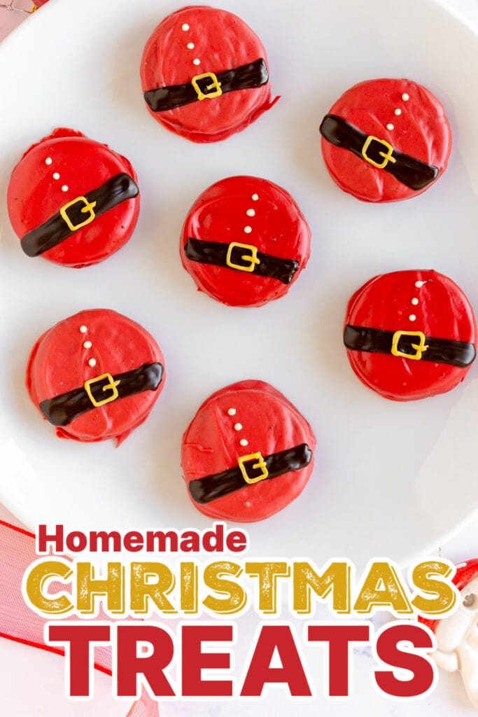 Festive Christmas Treats-Santa Oreos