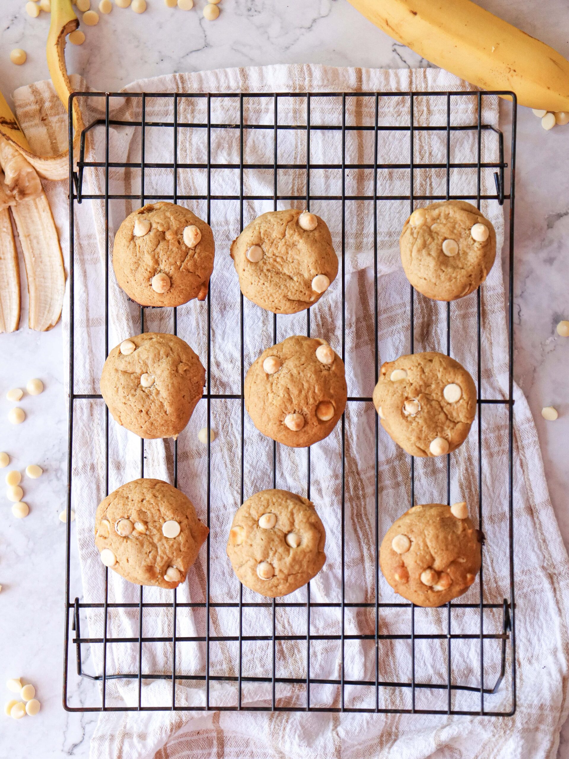 Banana Pudding Cookies Process Photo