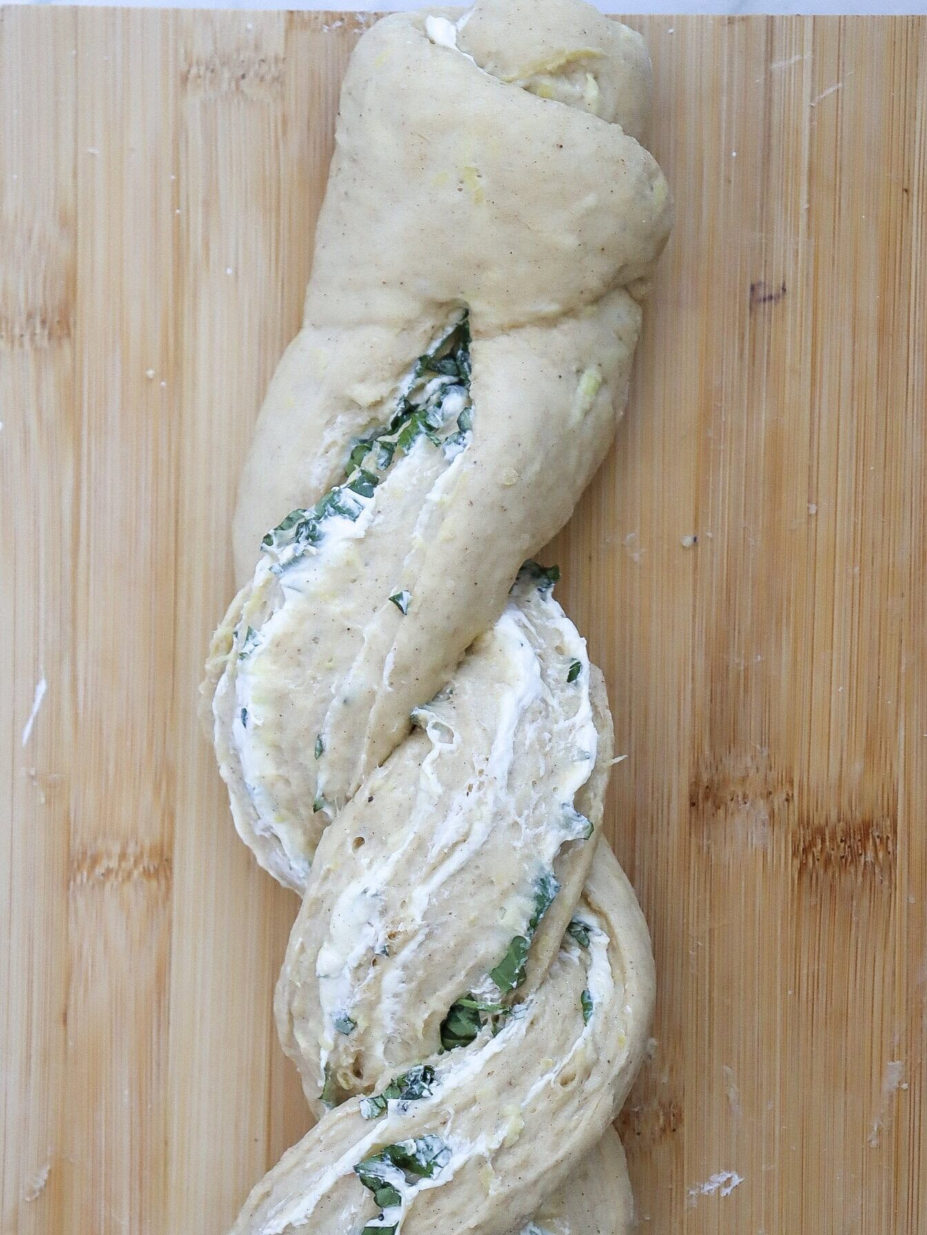 Zucchini Swirl Bread Process Photo