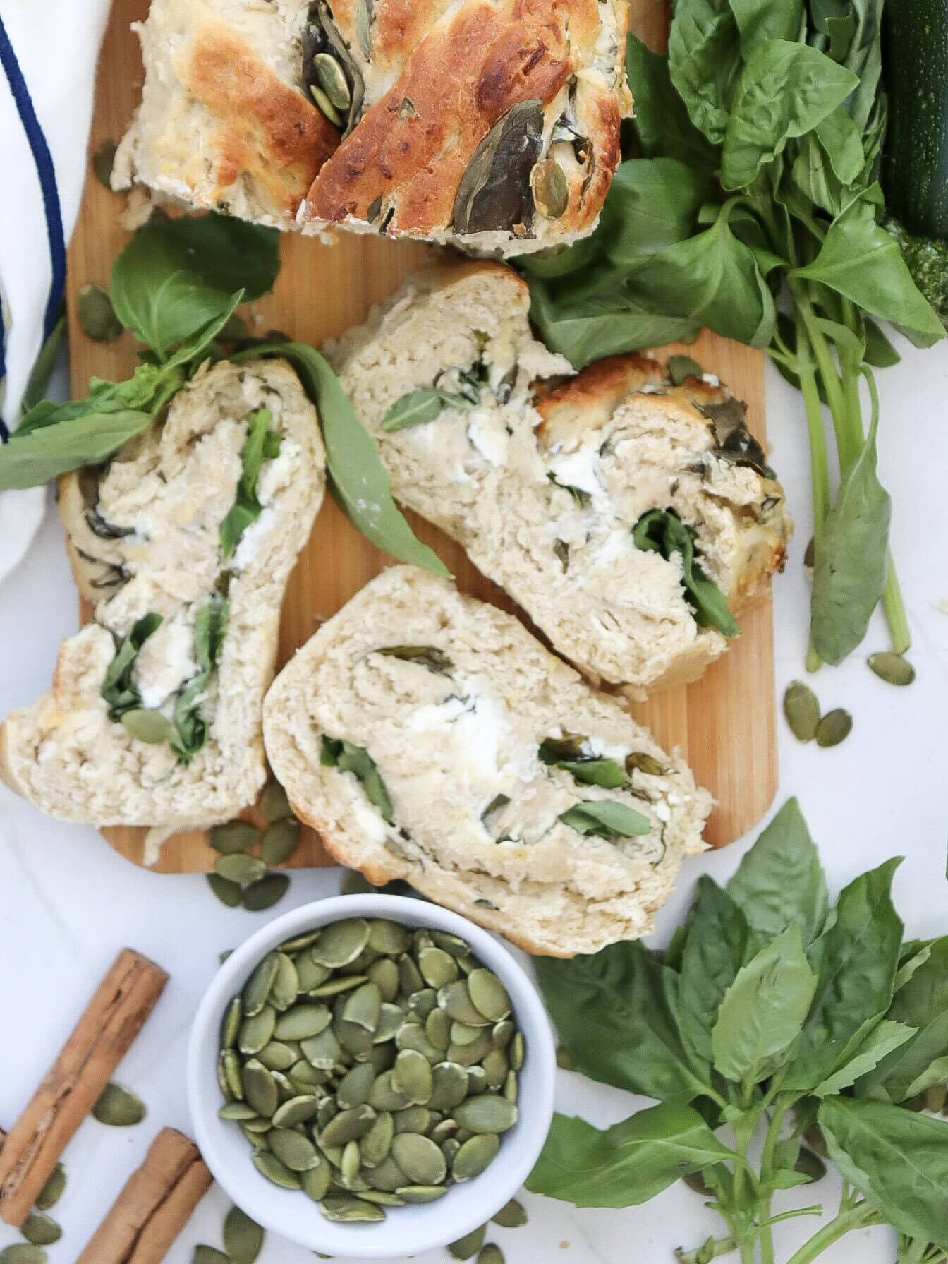 Zucchini Swirl Bread