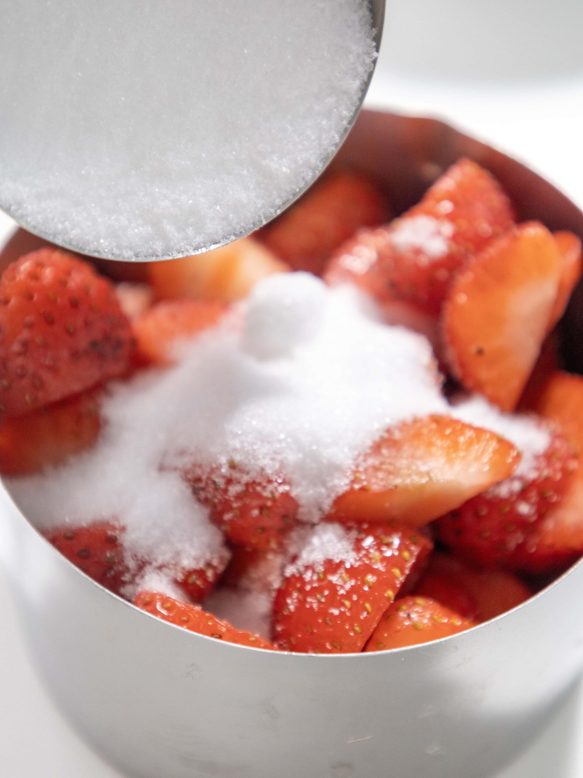 Strawberry Delight Pancakes Process Photo