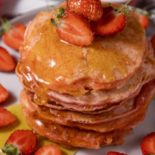 Strawberry Delight Pancakes