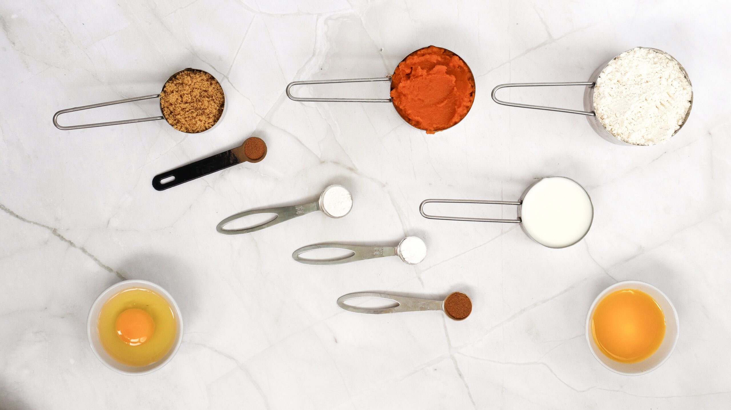 Pumpkin Pancakes Process Ingredients