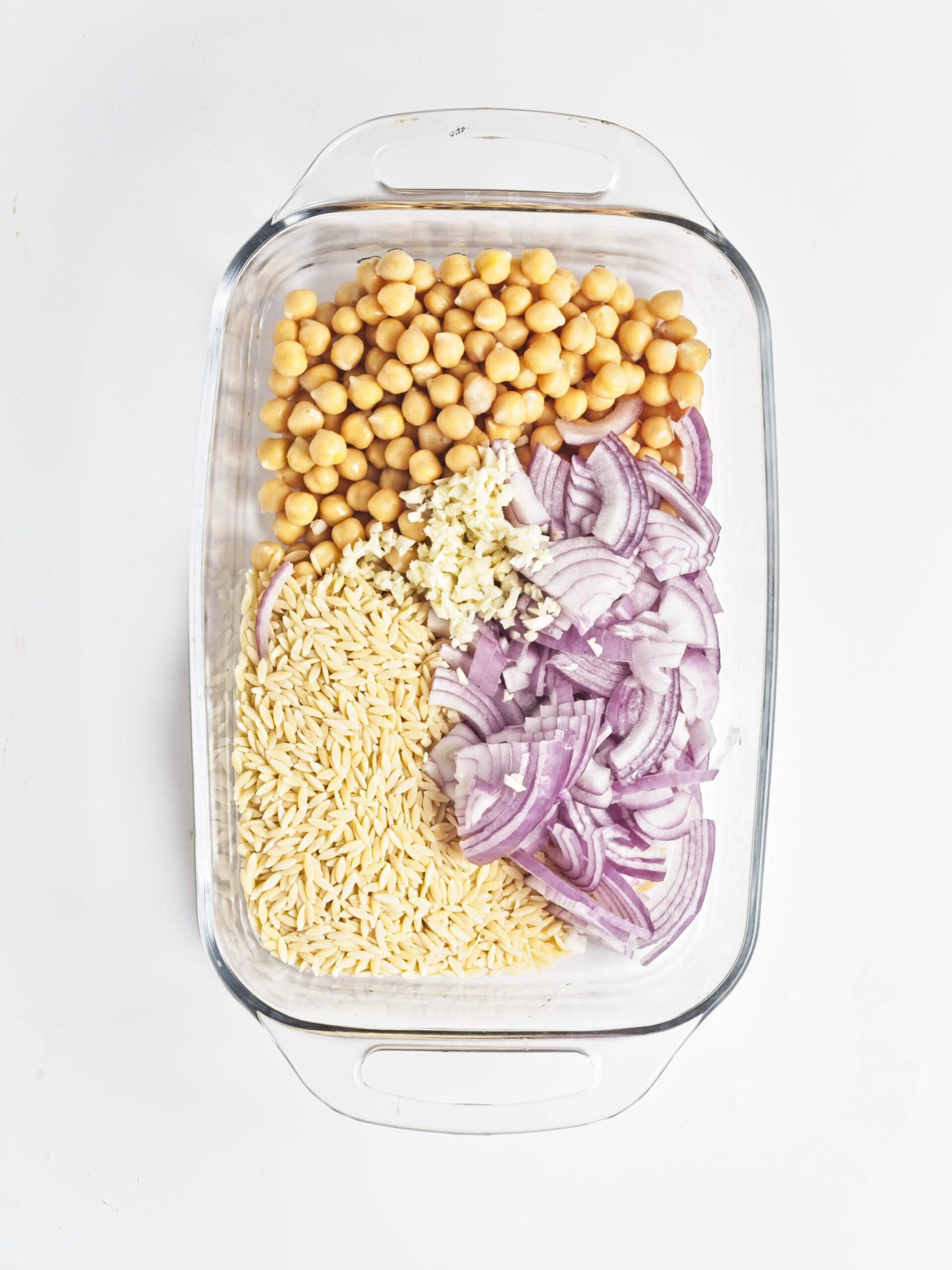 Marry Me Chickpeas and Orzo Process Photo