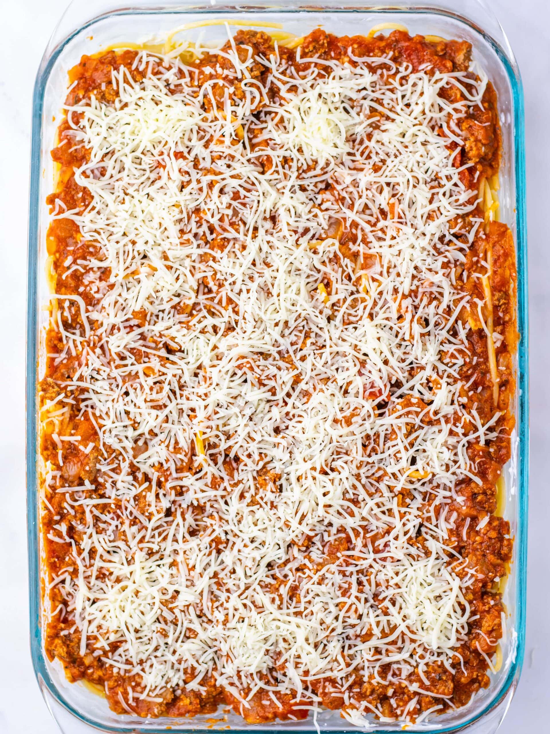 Million Dollar Spaghetti Casserole Process Photo