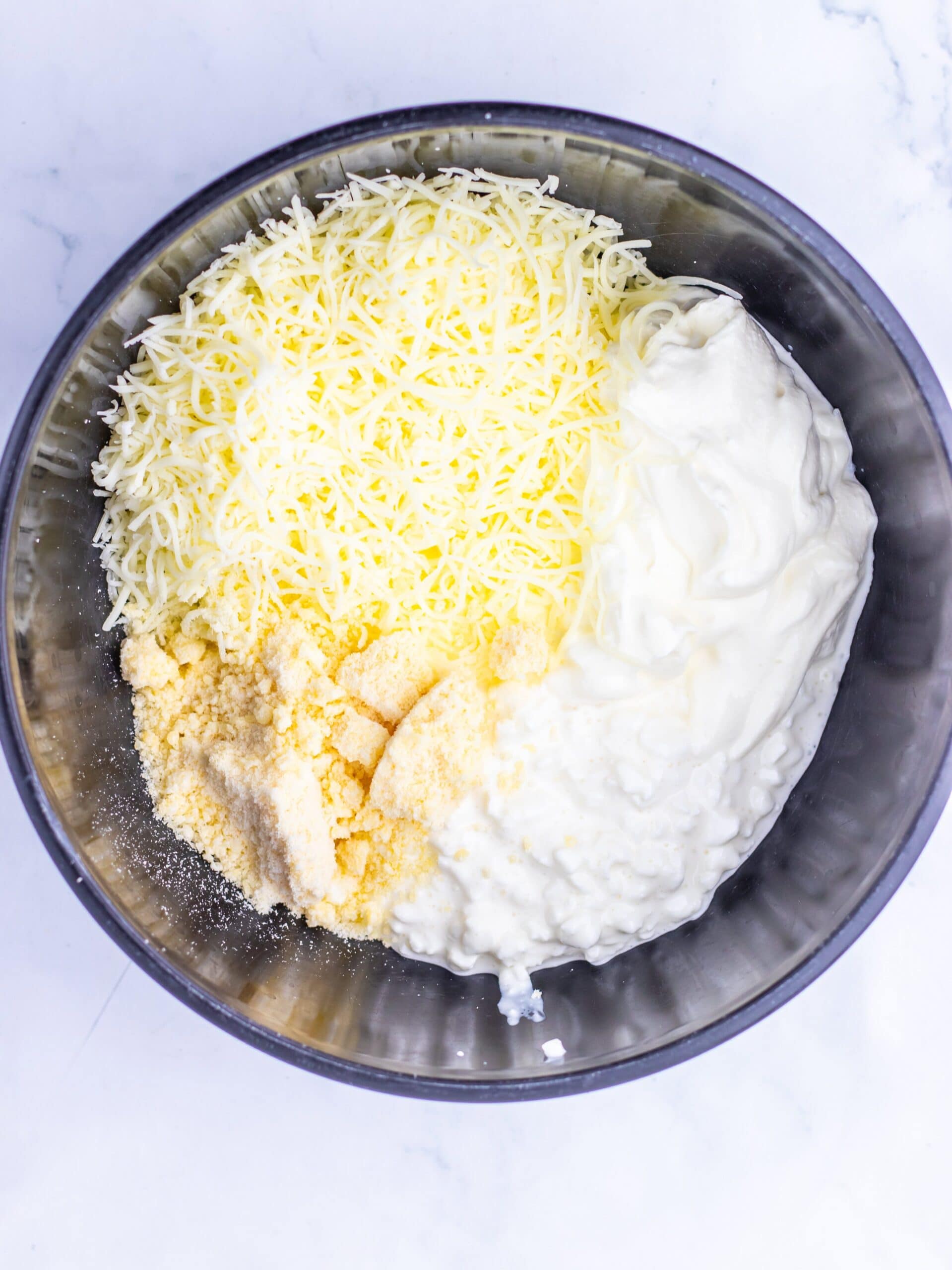 Million Dollar Spaghetti Casserole Process Photo