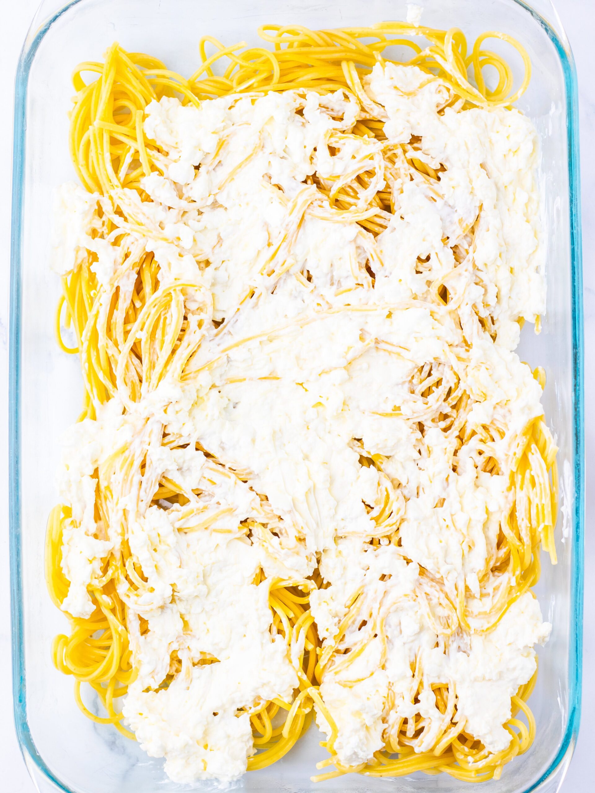 Million Dollar Spaghetti Casserole Process Photo