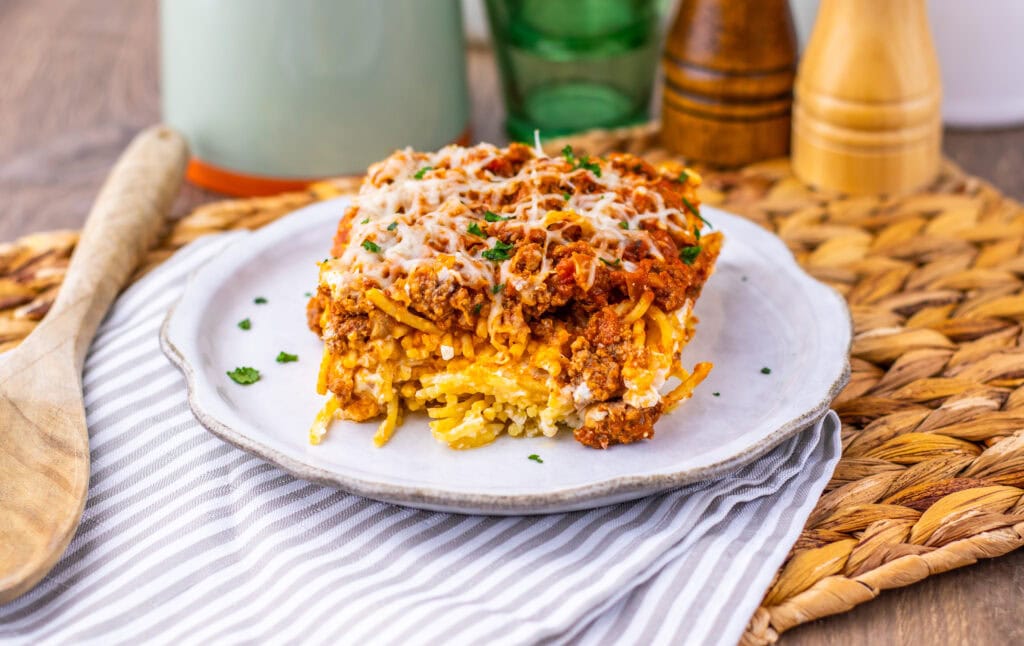 Million Dollar Spaghetti Casserole