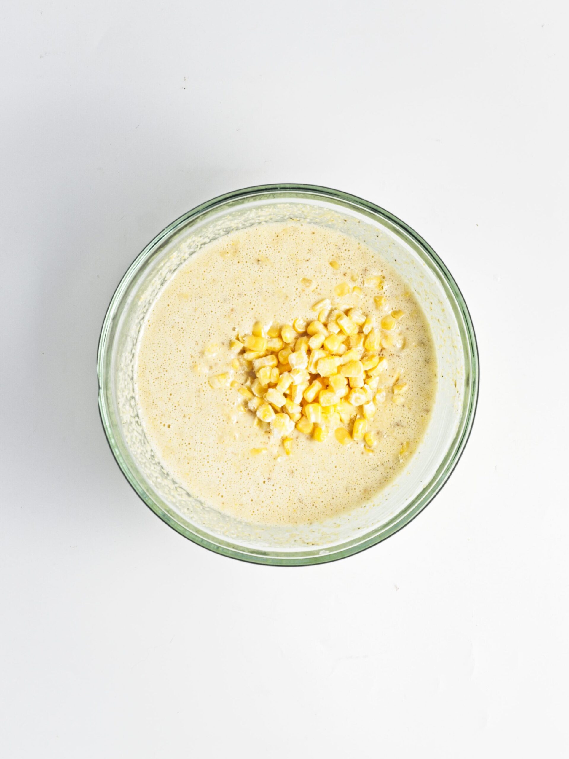 Brown Butter Skillet Cornbread Process Photo