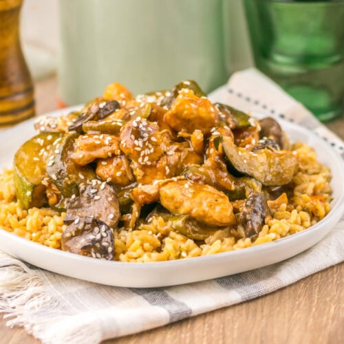 Slow Cooker Copycat Panda Express Mushroom Chicken