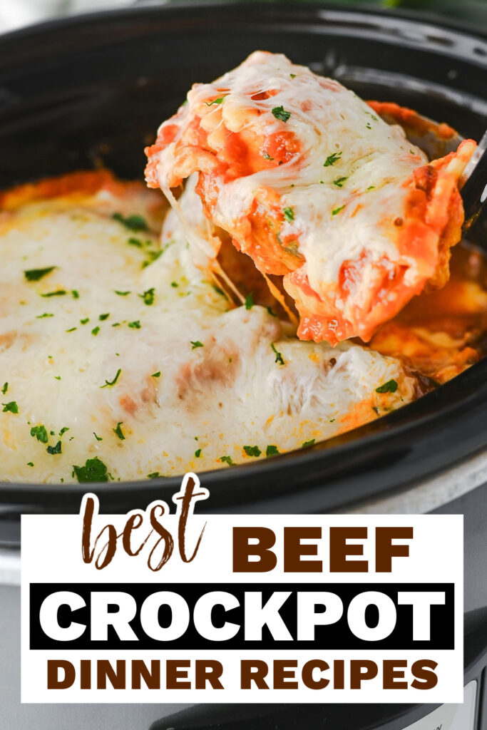 beef crockpot recipes - Crockpot Ravioli Lasagna