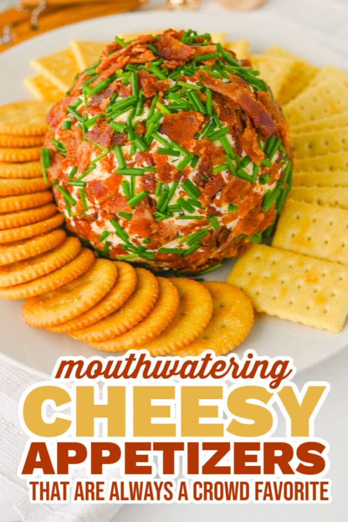 cheesy appetizers -Bacon Ranch Cheeseball