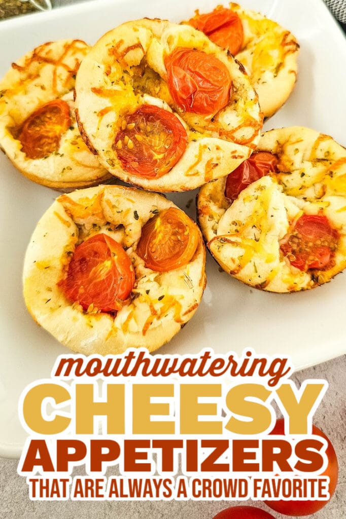 cheesy appetizers - Cheesy Tomato Focaccia Rolls