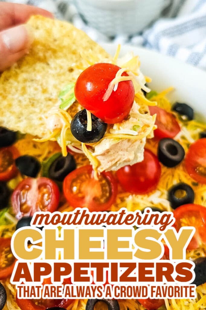 cheesy appetizers - Classic Taco Dip