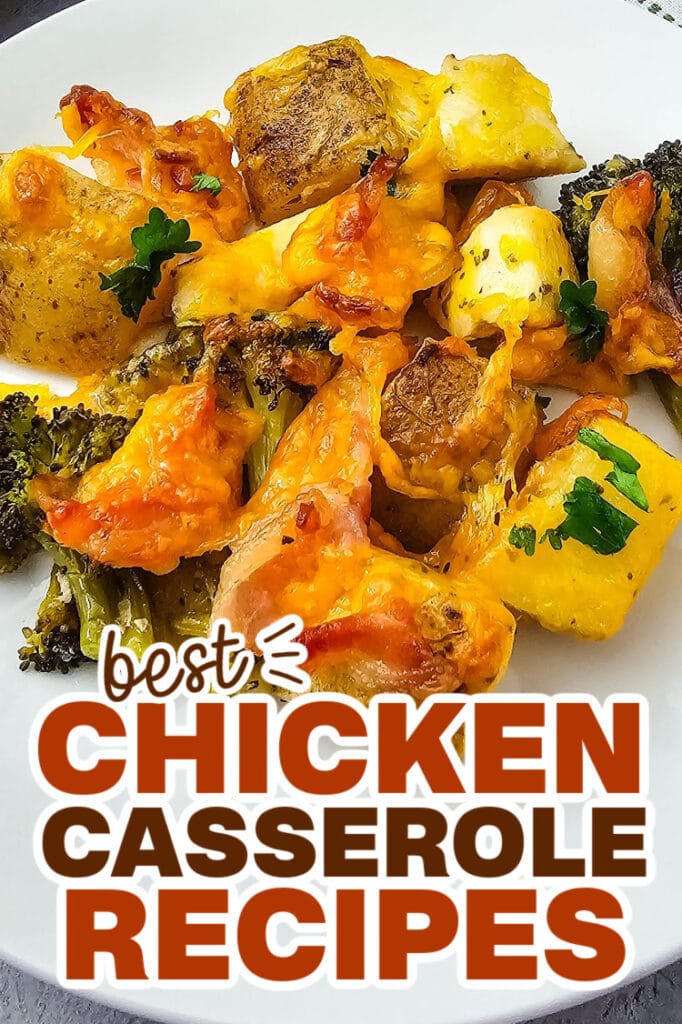 chicken casserole recipes - Cheesy Chicken Bacon Ranch Sheet Pan Meal copy