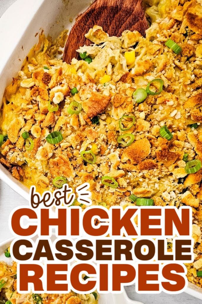 chicken casserole recipes - Chicken Noodle Casserole copy