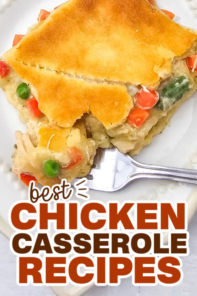 chicken casserole recipes - Chicken Pot Pie Casserole copy