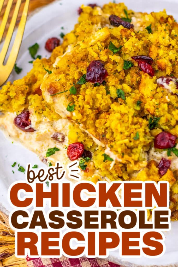 chicken casserole recipes - Harvest Chicken And Stuffing Bake Casserole copy