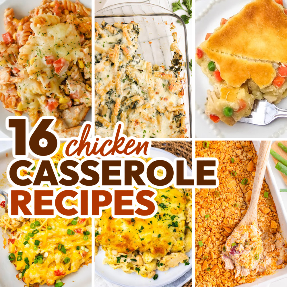 16 Hearty Chicken Casserole Recipes for Dinners