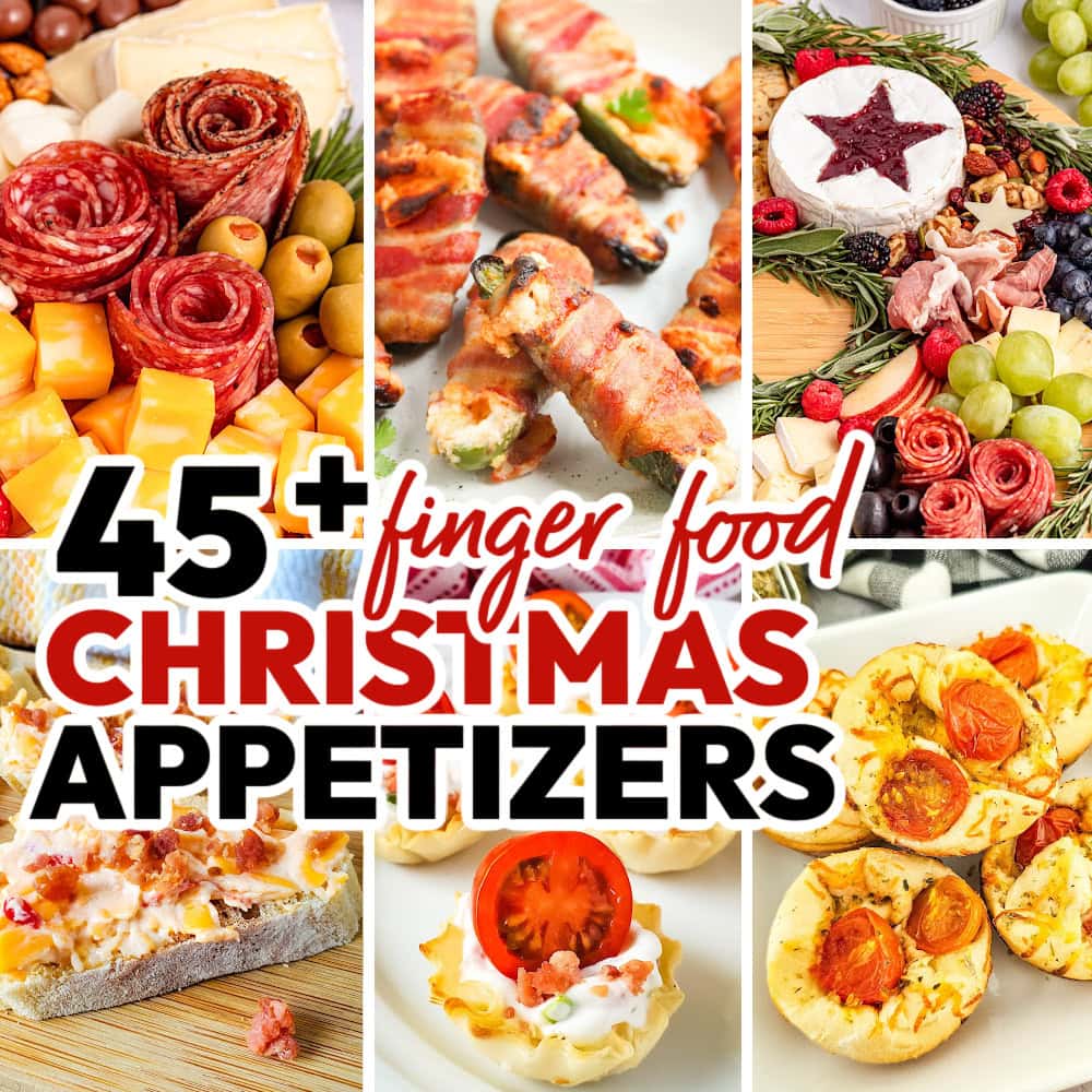 christmas appetizers featured image