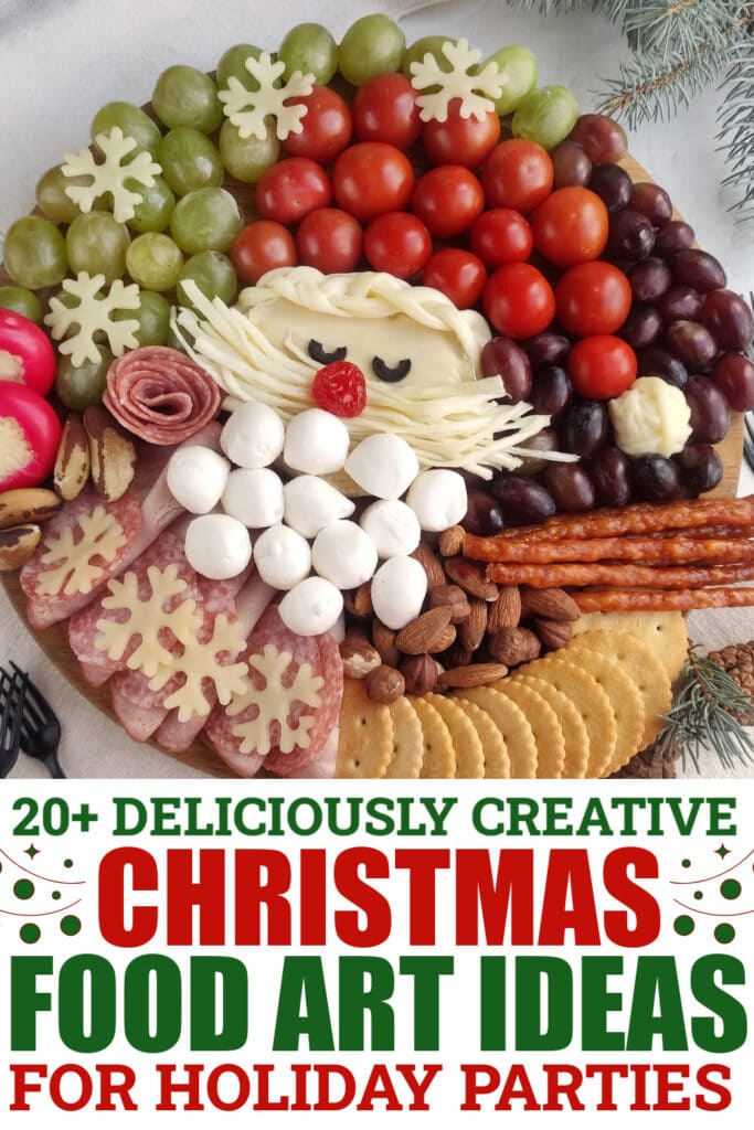christmas food art - Santa Charcuterie Board copy (1)