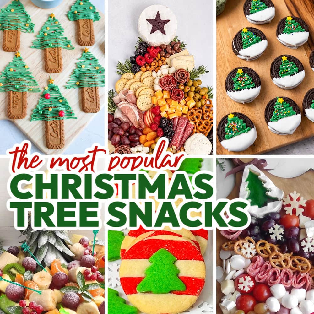Fun and Easy Christmas Tree Snacks to Make This Christmas