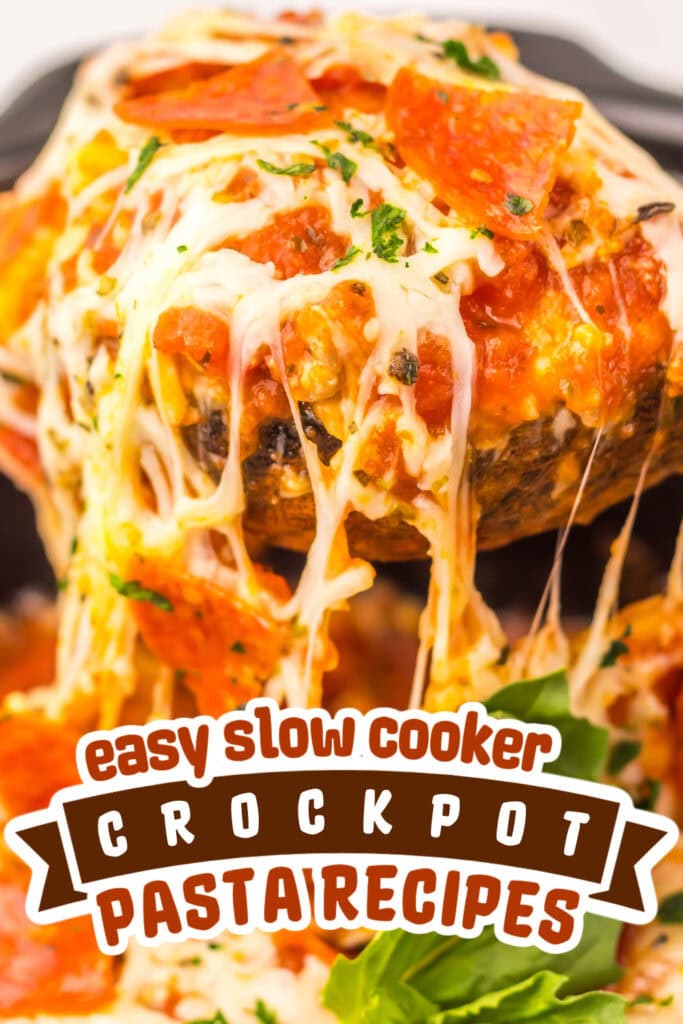 crockpot pasta recipes - Slow Cooker Pizza Ravioli copy