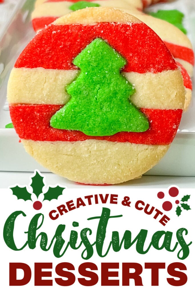 cute christmas desserts - Christmas Tree Cookies copy