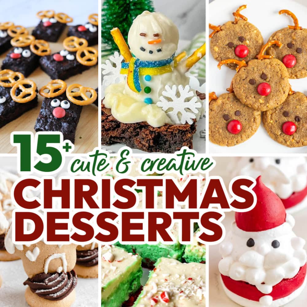 Creative Christmas Desserts for Kids and Family Parties