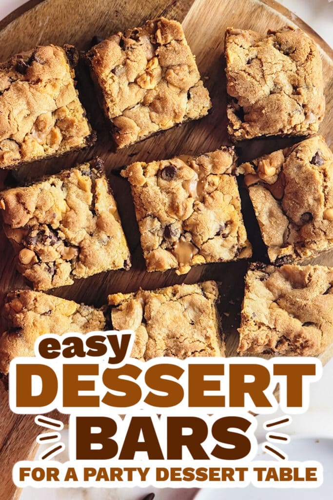 dessert bars - Biscoff Cookie Bars