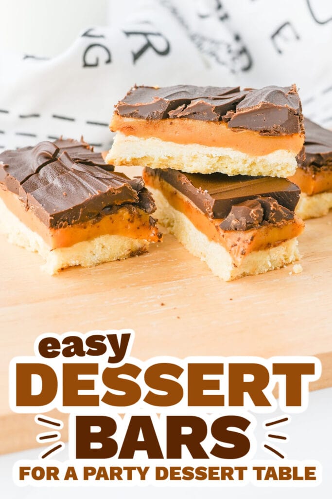 dessert bars - Homemade Twix Bars