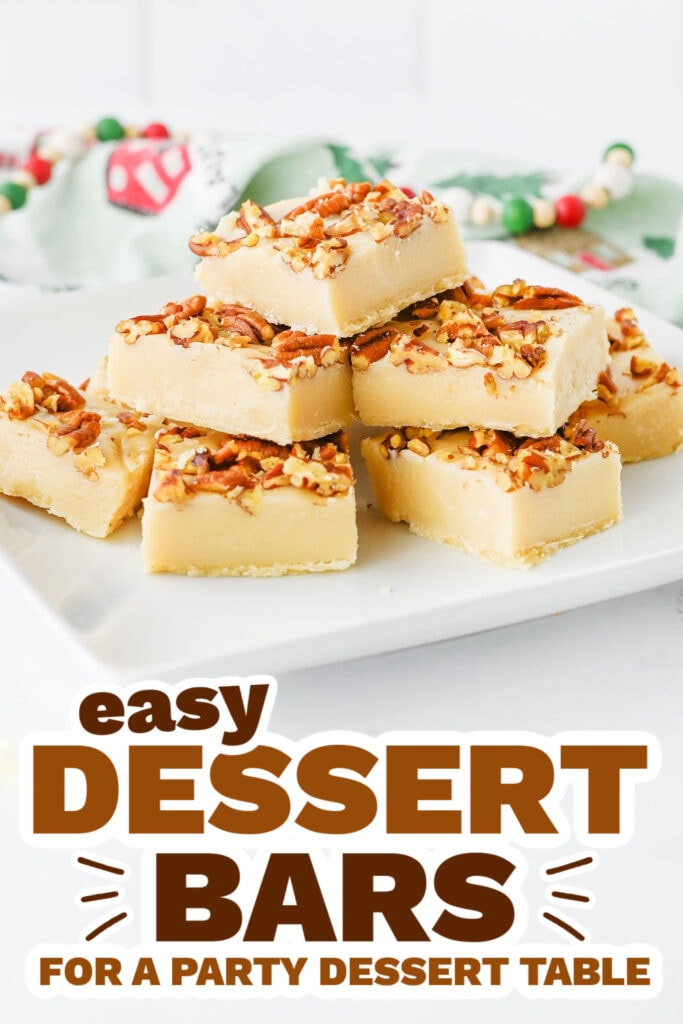 dessert bars - Pecan Pie Fudge