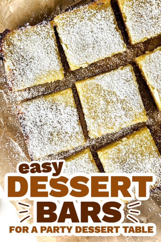 dessert bars - Simple Lemon Bars