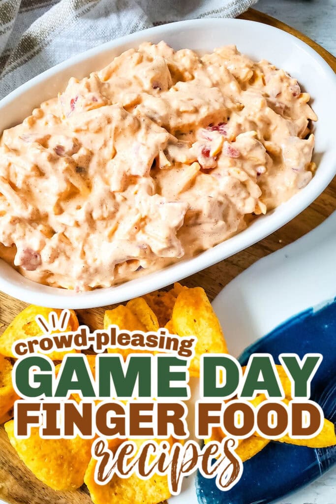 game day finger foods- Viral Tiktok Boat Dip
