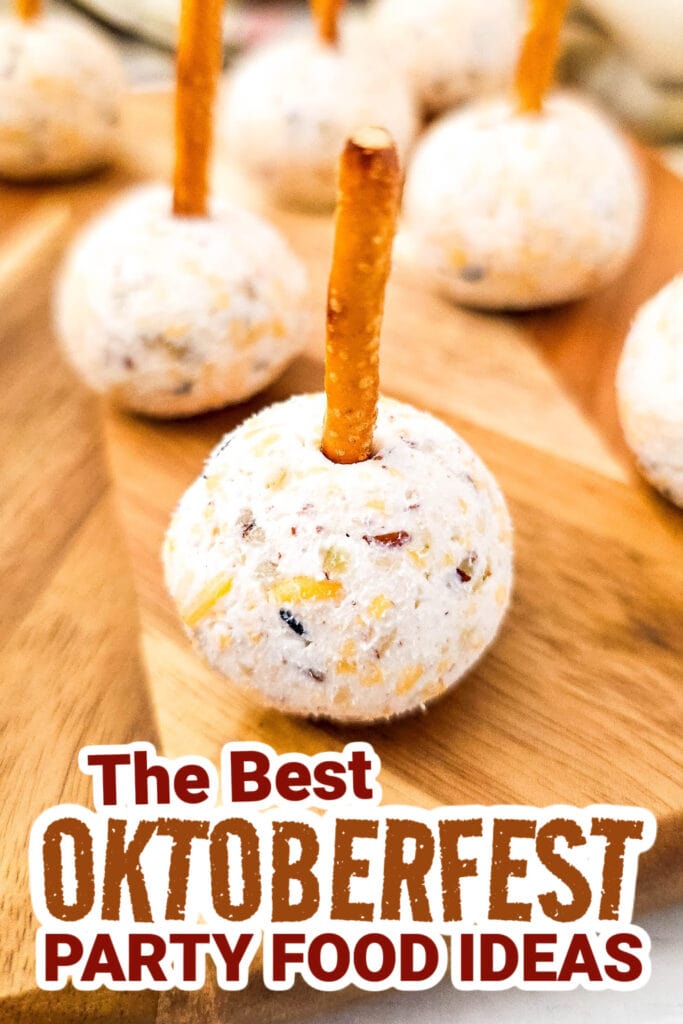 oktoberfest party foods - Cheeseball Bites