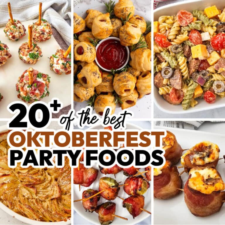 20 of the best Oktoberfest Party Foods