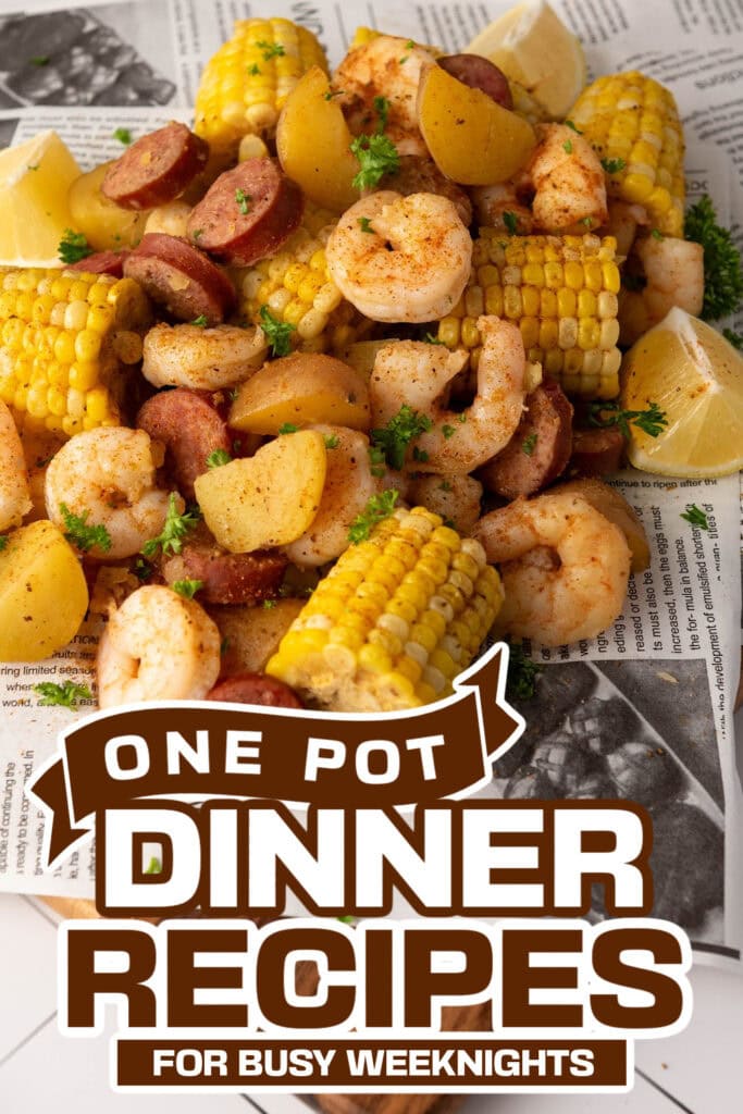 one pot dinner recipes - One-Pot Instant Pot Shrimp Boil copy