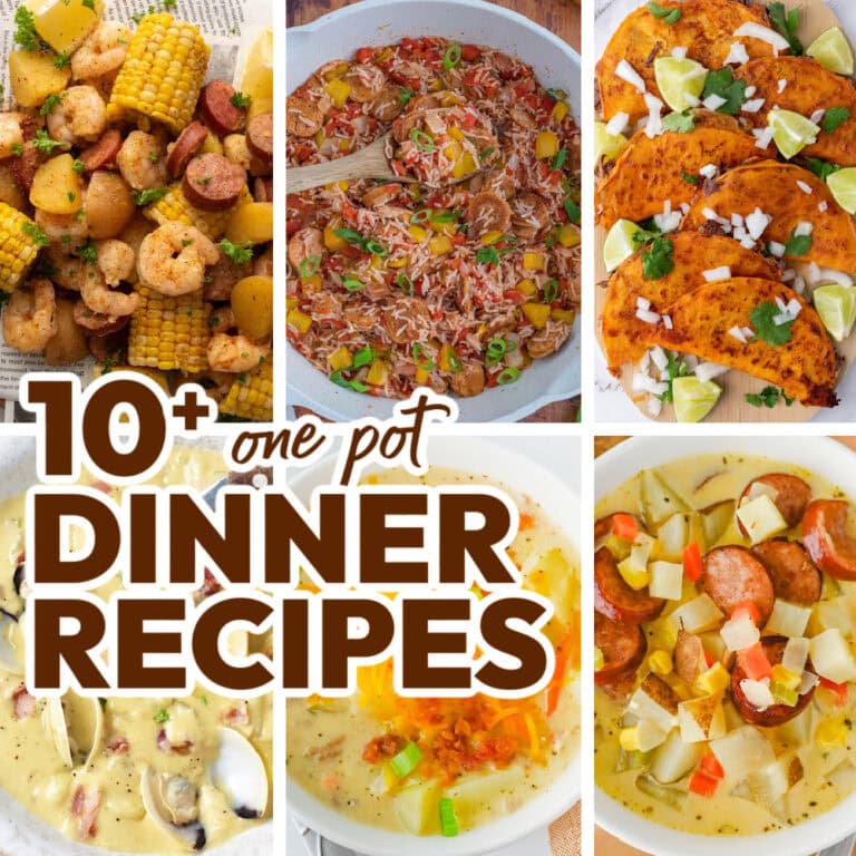 one pot dinner recipes featured image copy
