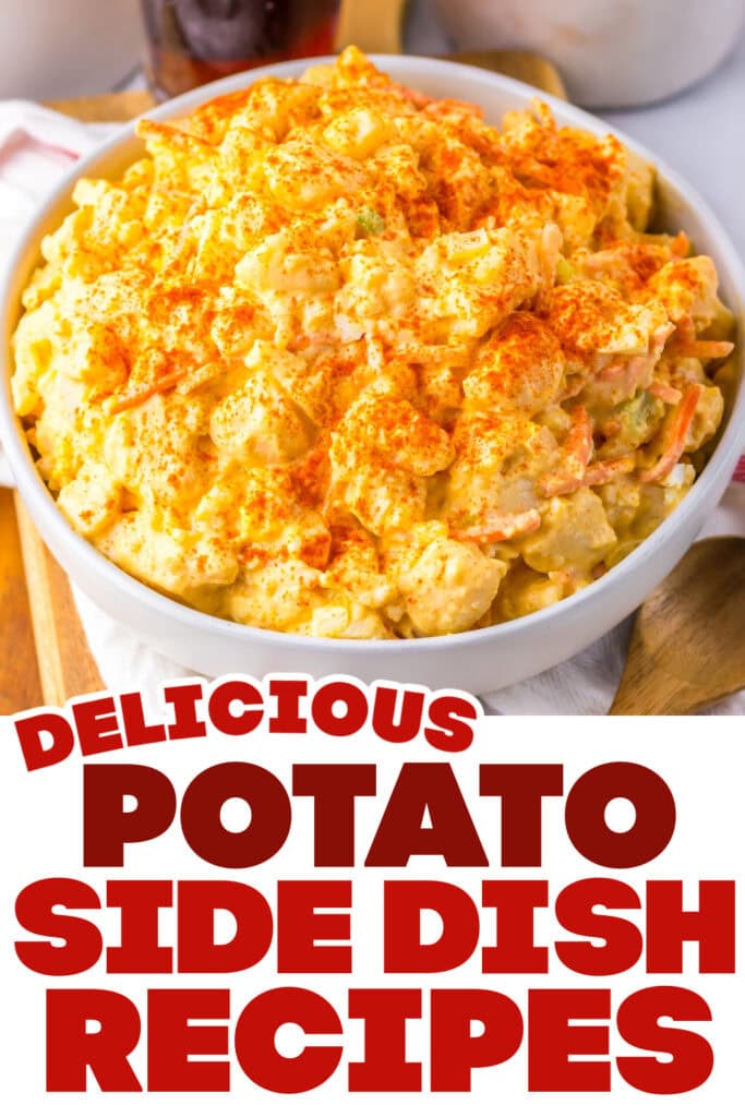 potato side dish ideas - Amish Potato Salad copy