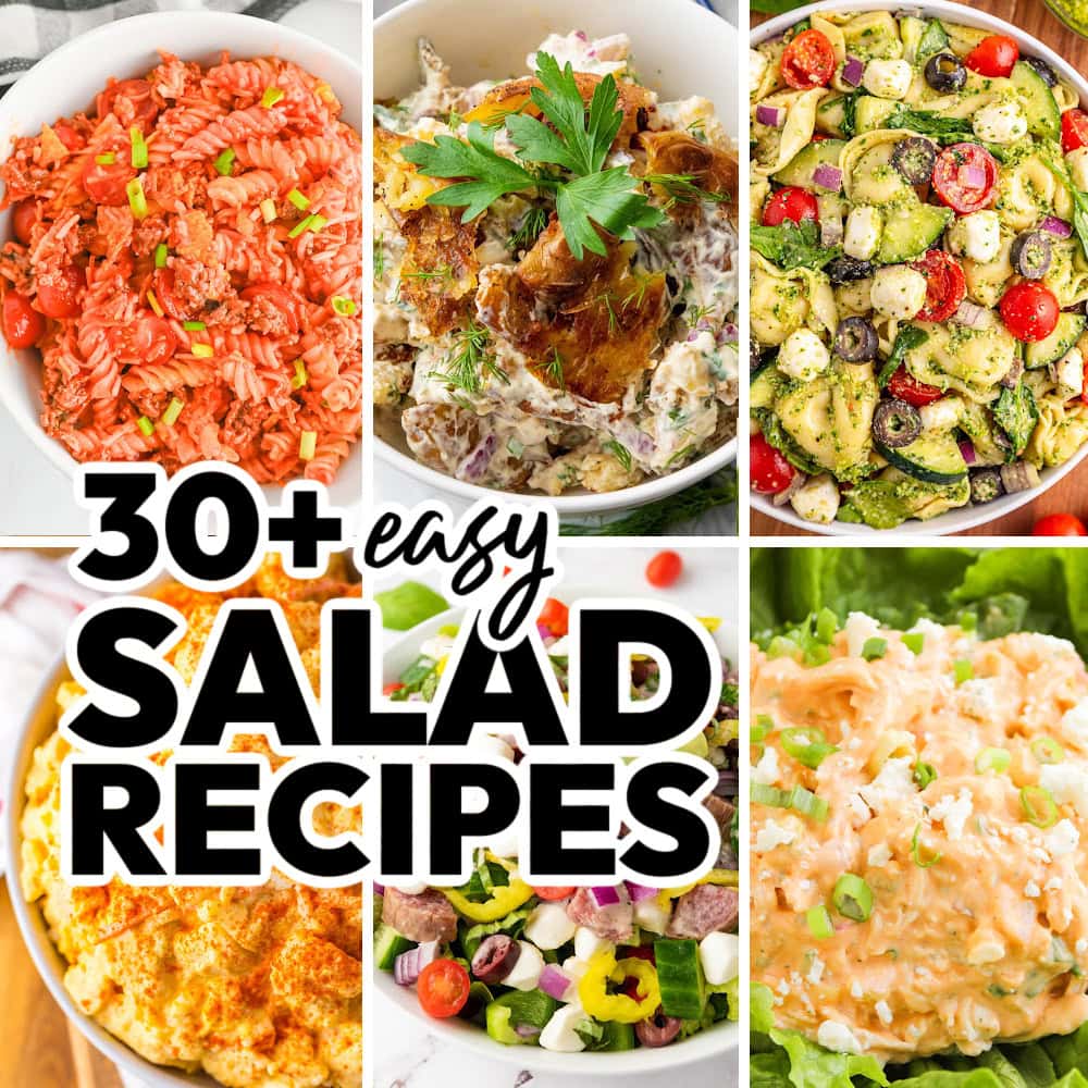salad recipes featured image